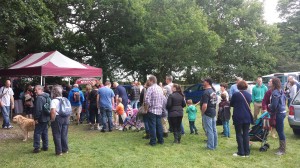 The crowds just kept coming to ride with WDMES during the Cheshire Steam Fair!