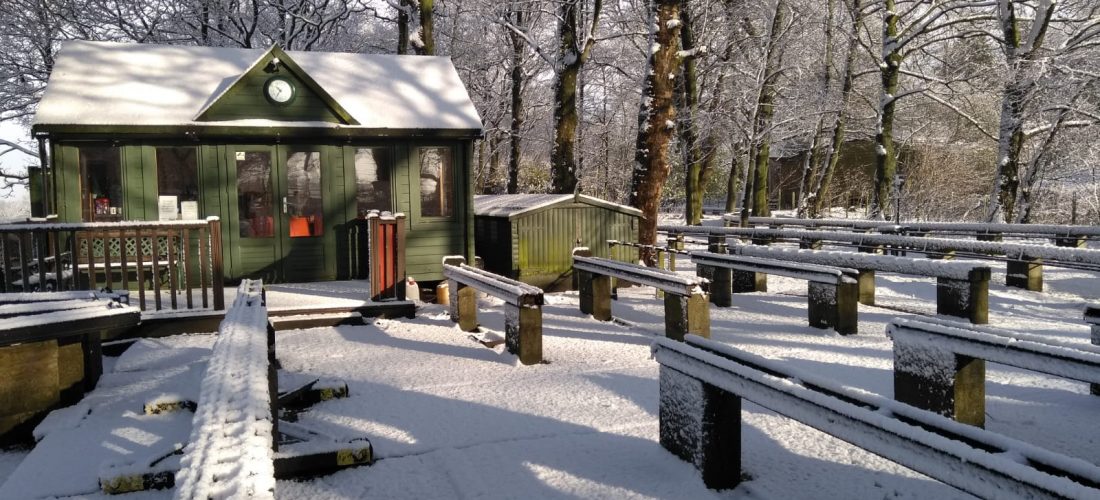 Winter Snow at the Daresbury Track by Roy Allen Wednesday 30th January 2019