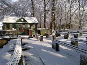 Winter Snow at the Daresbury Track by Roy Allen Wednesday 30th January 2019